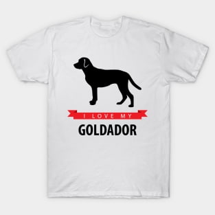 I Love My Goldador T-Shirt